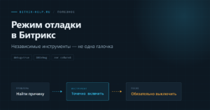 Инструменты отладки в Битрикс: вывод ошибок, лог SQL-запросов и логирование обработчиков событий